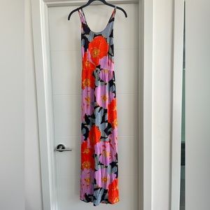 Loft Floral Maxi Dress